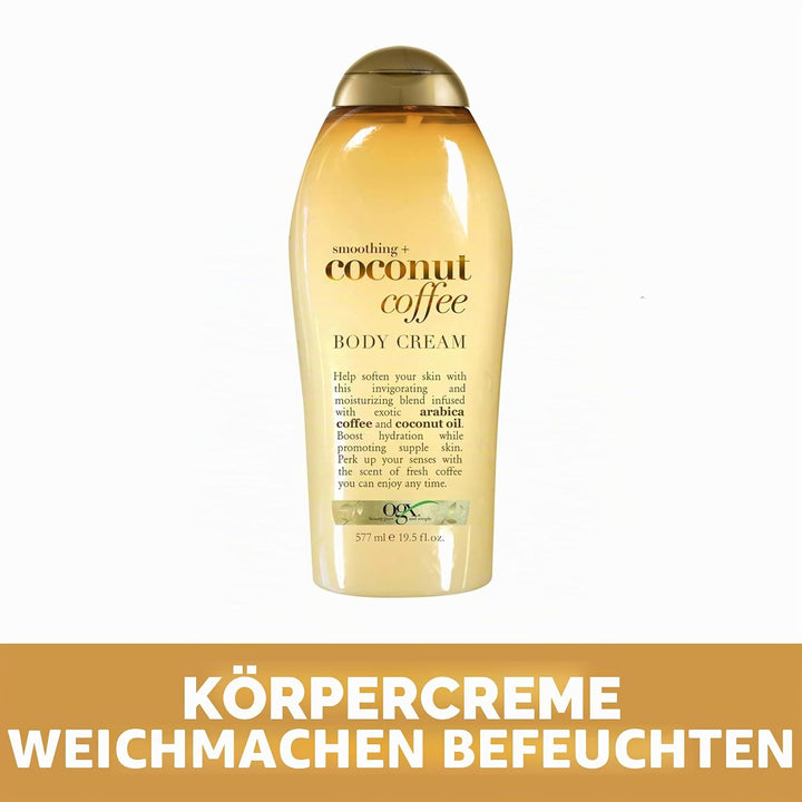 Ogx Body Cream Coconut Coffee, Cream