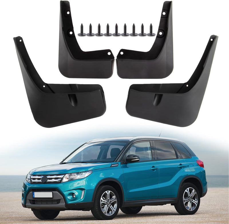 Psler Auto Schmutzfänger Kotflügel Spritzschutz Kit für Vitara 2016-2023 Suzuki Vitara 2016-2023, Su