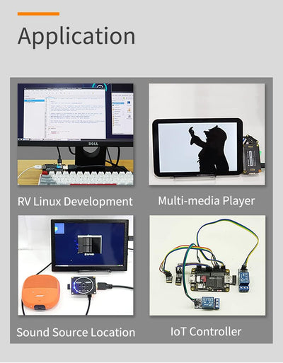 youyeetoo Lichee RV Dock Allwinner D1 Development Board RISC-V Linux HDMI 4k@30Hz USB 512MB WiFi Sta