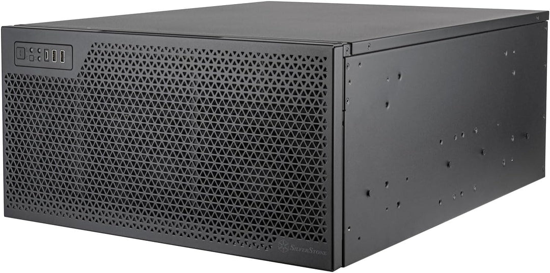 SilverStone Technology RM52, 5HE-Rackmount-Servergehäuse mit Zwei 360-mm-Lüftern und Flüssigkühlkomp