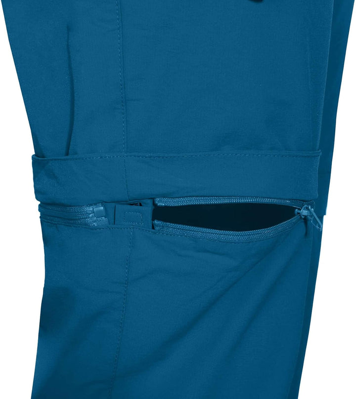 Bergson Damen Zipp-Off Hose VIDAA Comfort - Bermuda Zipp Off - leicht - bielastisch - bequem - strap