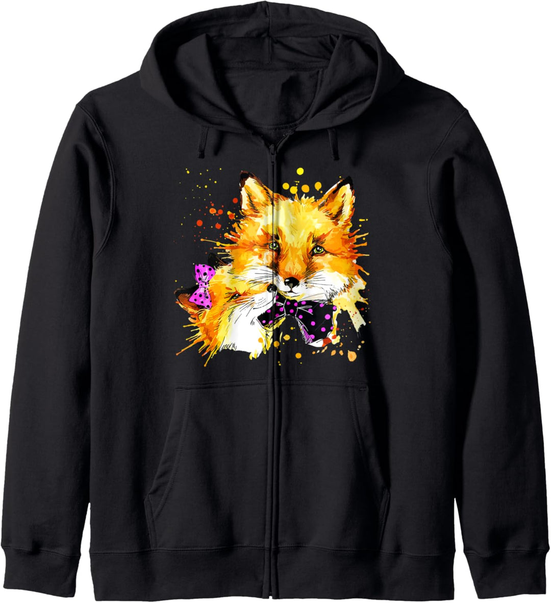 Familie Fuchs Farbe Kapuzenjacke