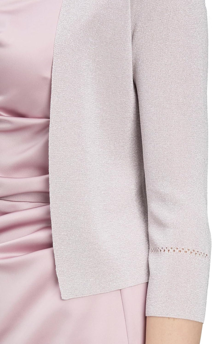 Vera Mont Damen Strickbolero ohne Verschluss S Grau, S Grau