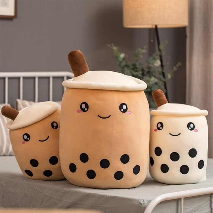 AMOZO Bubble Tea Kuscheltier Plüschtier Boba Tee Süsse Kissen Plushie XXL Soft Plüsch Kissen Puppe K