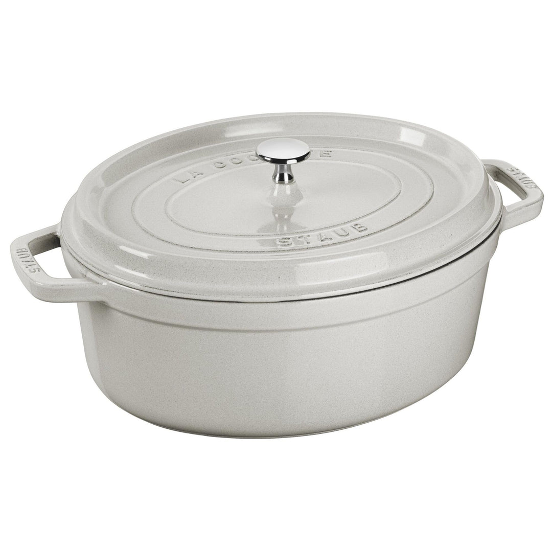 KOM OVAAL 31 CM WHITE TRUFFLE NEW CLASSIC STAUB 11031107, 31 cm