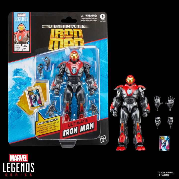 Marvel Legends Series Ultimate Iron Man Action-Figur, Iron Man