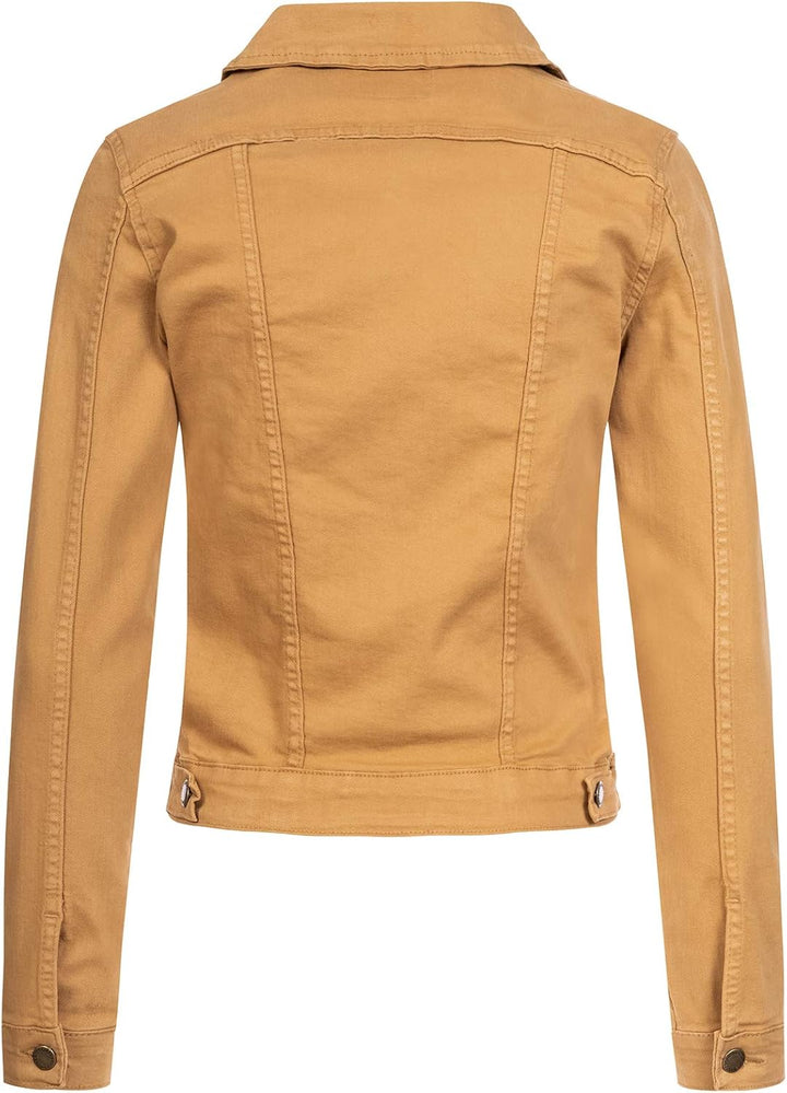 Rock Creek Damen Jeans Jacke Übergangs Jacke D-401, Beige