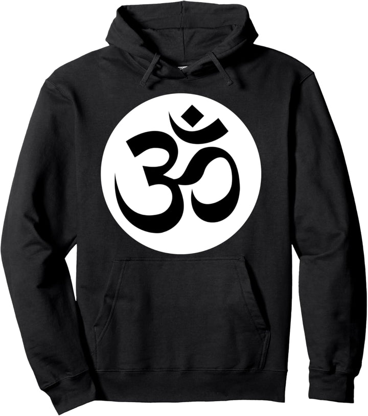 Om Ohm Aum Symbol Spiritual Yoga Tee Gift Pullover Hoodie