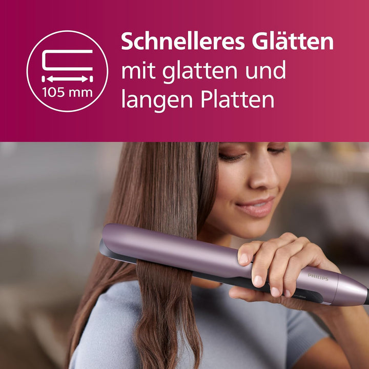 Philips BHS530/00 Glätteisen 5000 2 xions, 35 Prozent SM, Rosa, 11.9 x 3.8 cm, BHS530/00