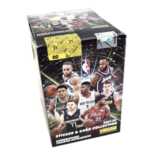 Panini NBA 2021-2022 STICKERS Hüllen, 50 Stück