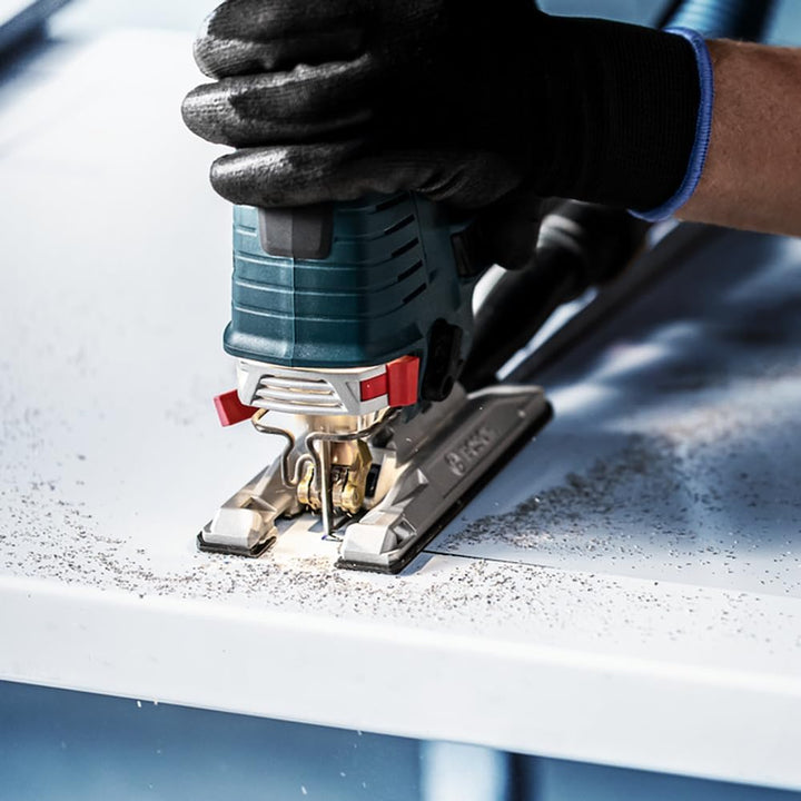 Bosch Accessories Professional 10tlg. Stichsägeblatt-Set Robust Line Wood Expert zum Sägen in Holz,