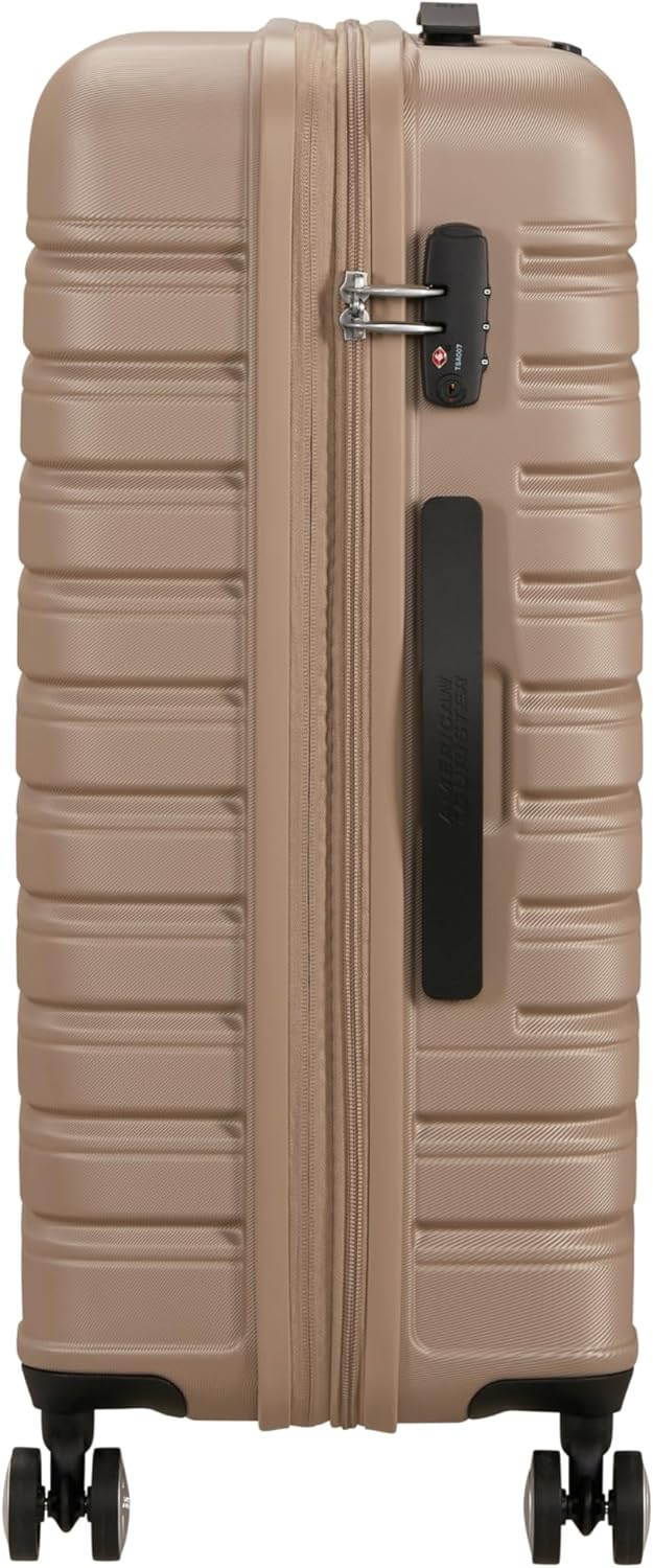 American Tourister Flashline - Hartschalenkoffer Mittelgross (67cm), Erweiterbar, Reisekoffer mit 4
