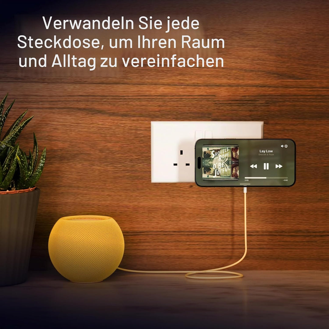 Twelve South PowerBug Magnetic Qi2 Wireless Wall Mount Charger &amp; 35W USB-C Port Hub with Standby Mod
