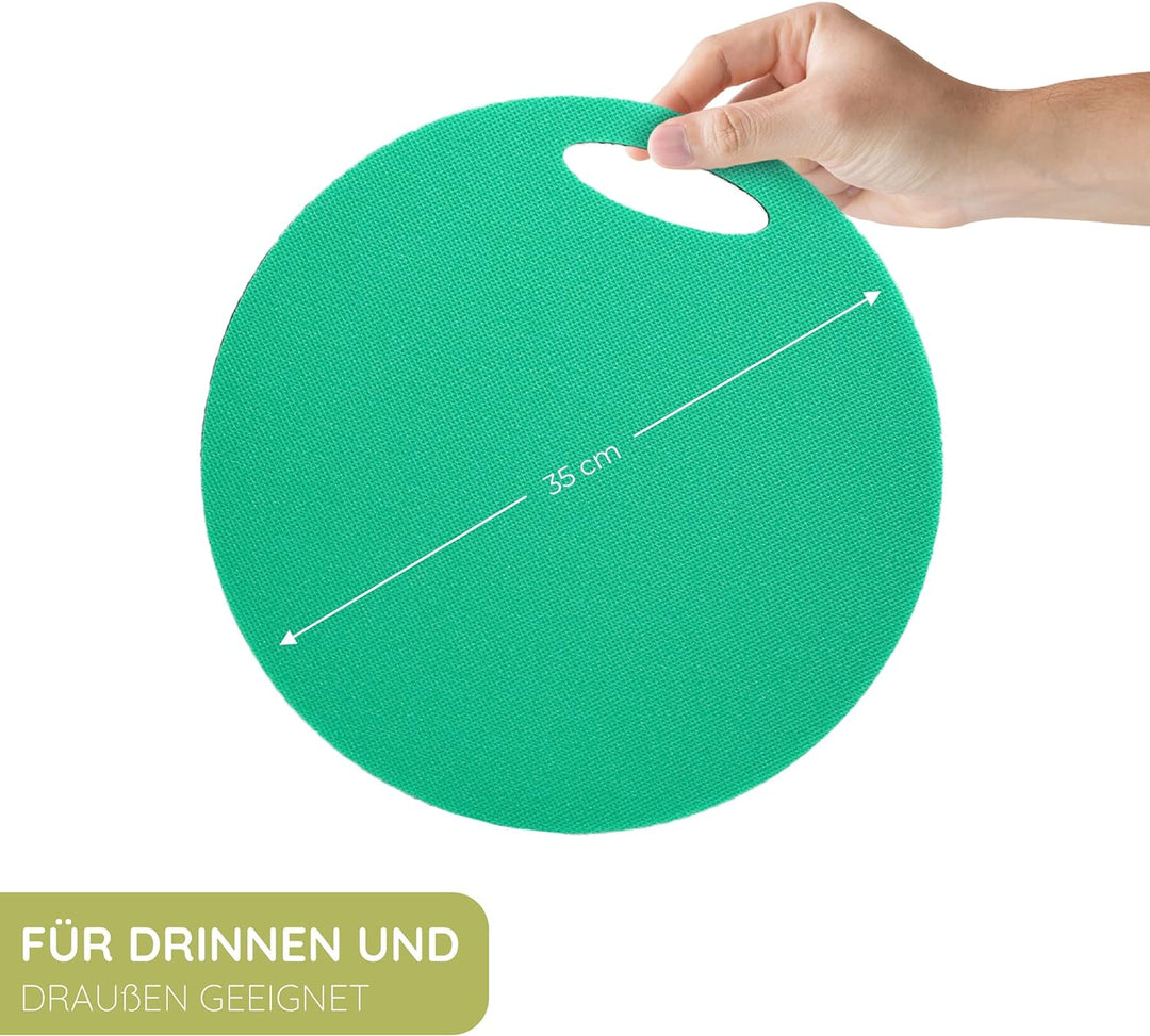 Yate doppeltes Schaumstoff Sitzkissen - 18 Stück in einem Set - doppelseitig - wasserdicht und schmu