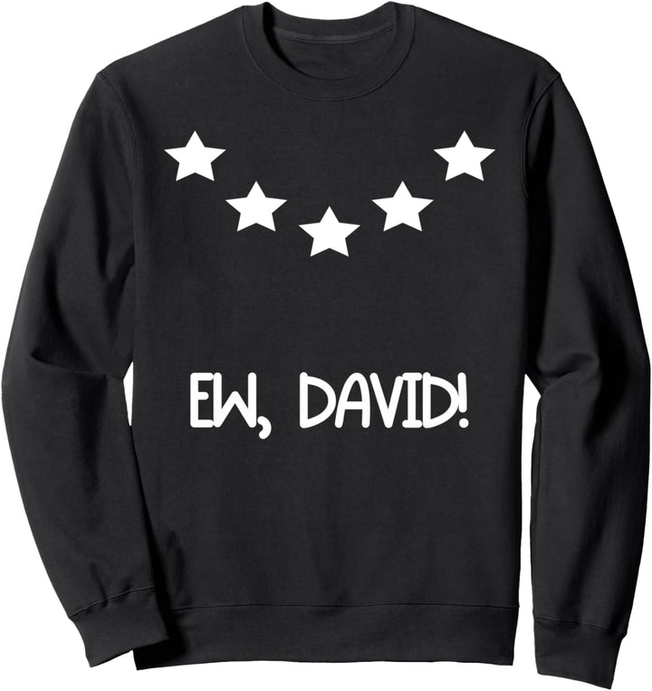 Stars are the neck Sweatshirt