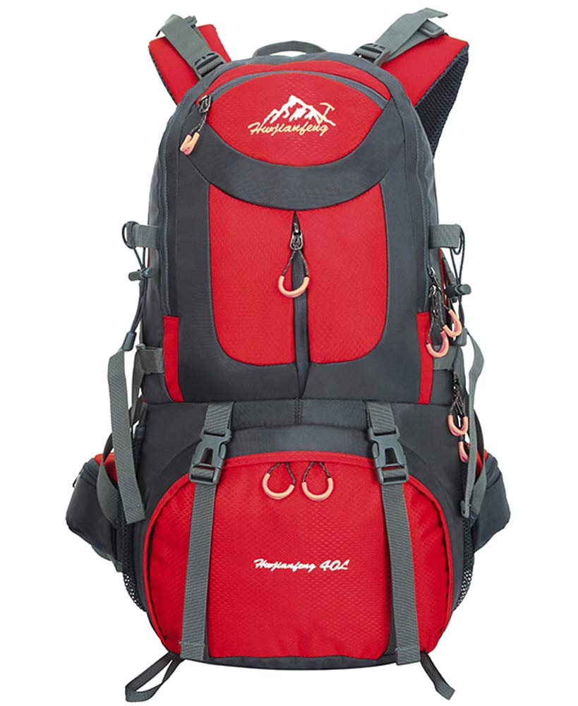 BOZEVON Outdoor Trekkingrucksacke - Reiserucksack Wanderrucksack Sport Radfahren Klettern Rucksack H