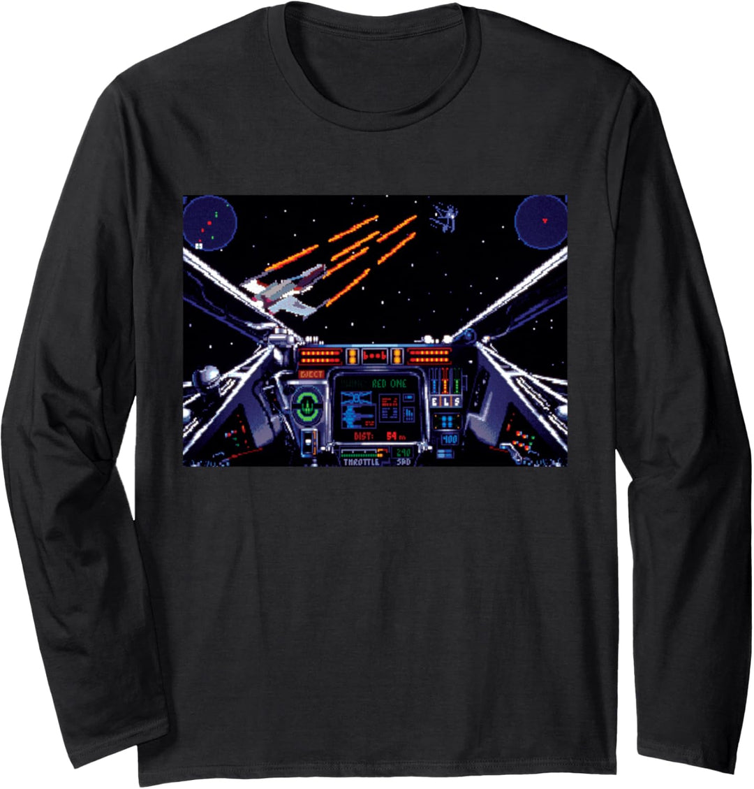 Star Wars Rebel Assault Cockpit Langarmshirt