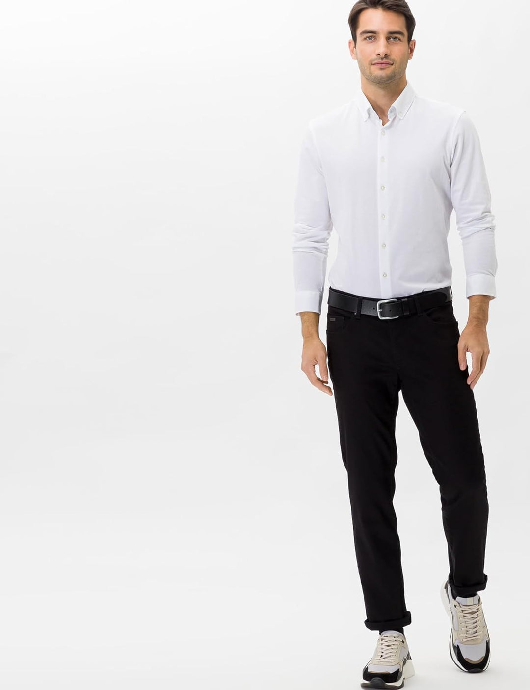 BRAX Herren Style Cadiz Masterpiece Five-Pocket Jeans 35W / 30L 1 Perma Black Nos, 35W / 30L 1 Perma