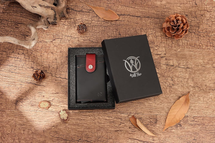 Will Fire® Essential | Slim Wallet | Kartenetui für bis zu 10 Karten | Kreditkartenetui | Cardholder