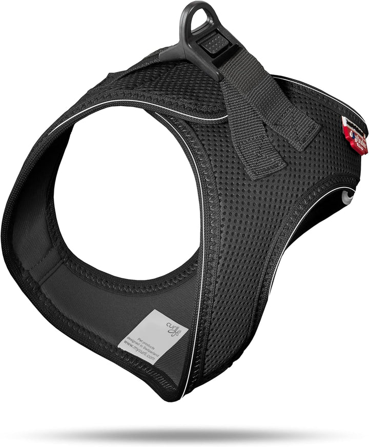 Vest Harness D-Ring Buckle Black S mit curli D-Ring Buckle S Schwarz, mit curli D-Ring Buckle S Schw