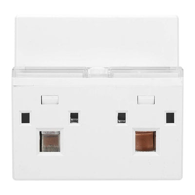 Digitale Stromzähler 1 Phase, AC 220V/230V 10-40A 2 Draht 4P Einphasiger Stromzähler Hutschiene, KWh