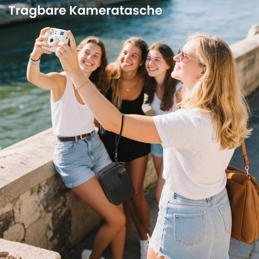 XANAD Tasche für Kamera, kompatibel für Polaroid Now Gen 2 / Polaroid i Type Sofortbildkamera (Grün)