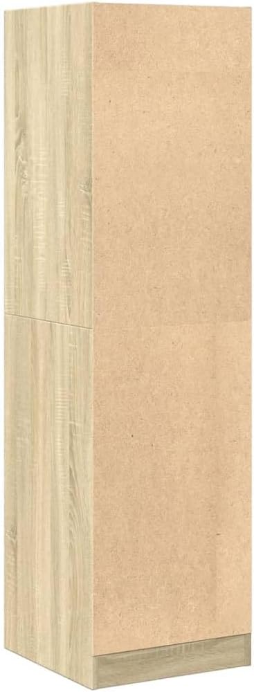 vidaXL Apothekenschrank, Sonoma-Eiche, 40 x 41 x 144,5 cm, Spanplatte, Apothekenschrank, Apothekenmö