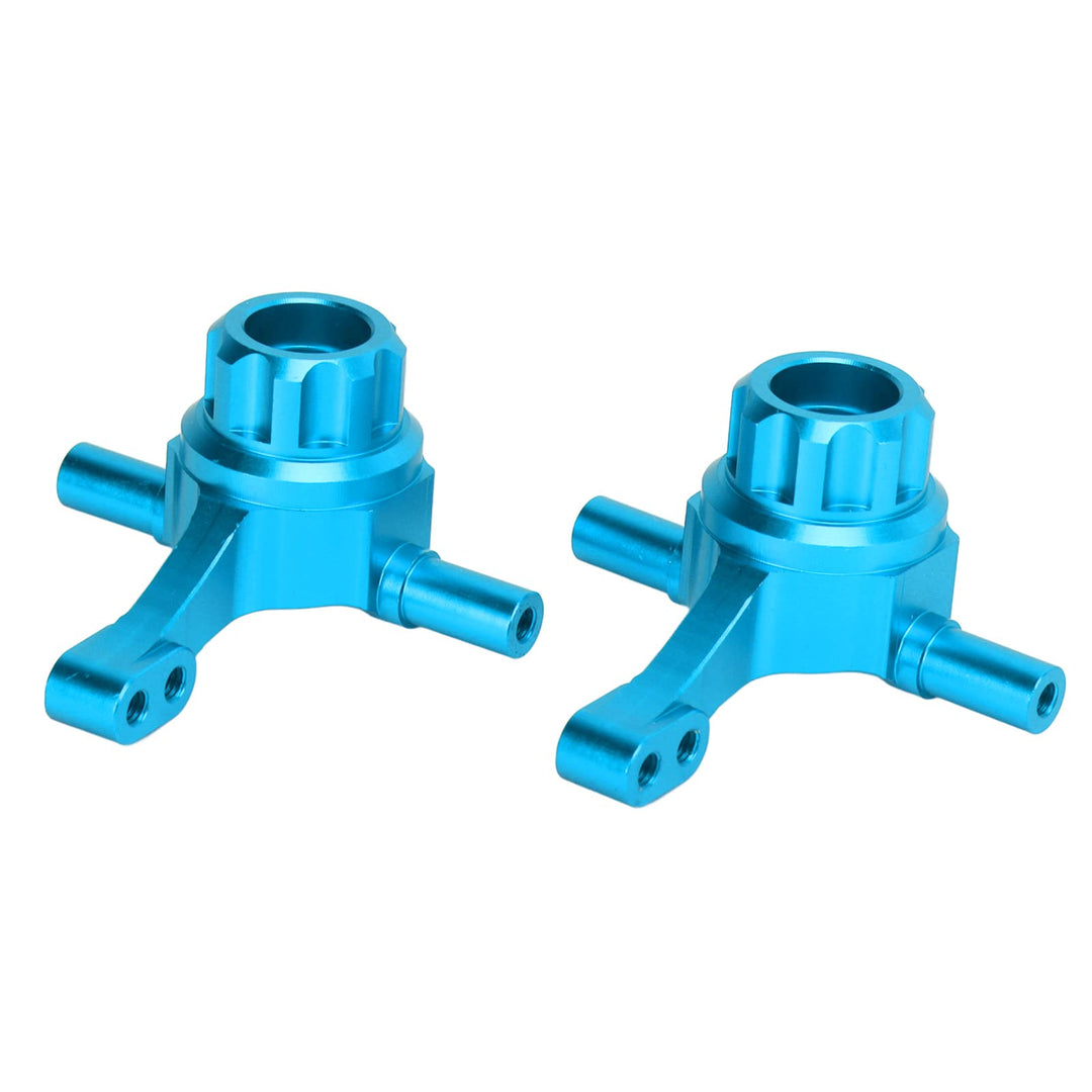 VGEBY 1/10 RC Auto Vorderachsschenkel, Aluminiumlegierung Vorderachsschenkel Lenkschale für TT02 1/1