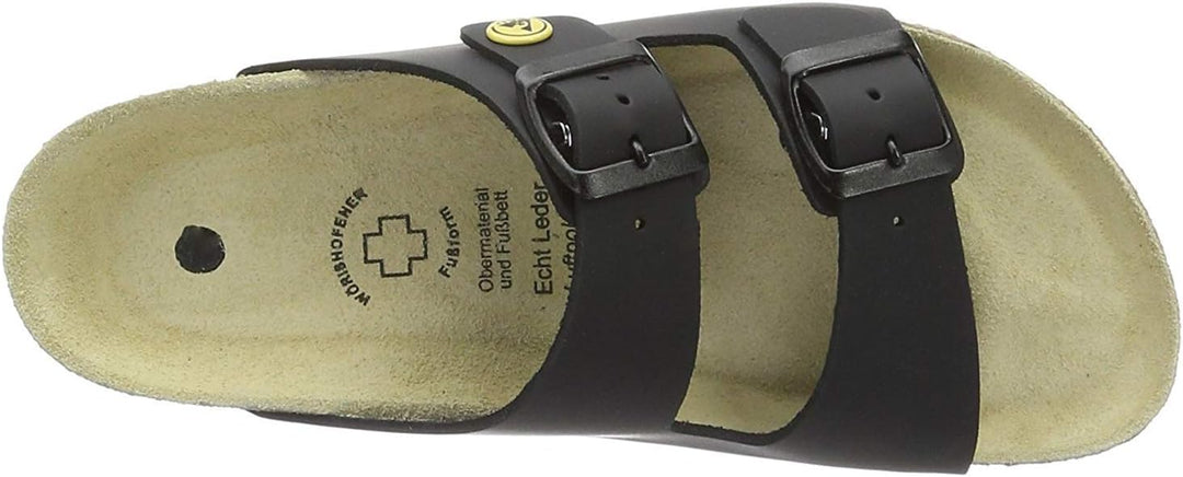 Weeger-ESD Antistatik Pantolette 35 EU Schwarz, 35 EU Schwarz