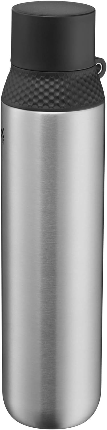 WMF Waterkant Iso2Go Trinkflasche Edelstahl 750ml, Thermosflasche, Isolierflasche, Kohlensäure geeig