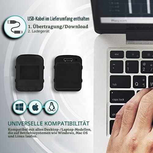 Modul Diktiergerät Stimmenaktivierter 8GB Rekorder- 570 Stunden | HD Stimme 1536kbps | 20 Stunden Ba