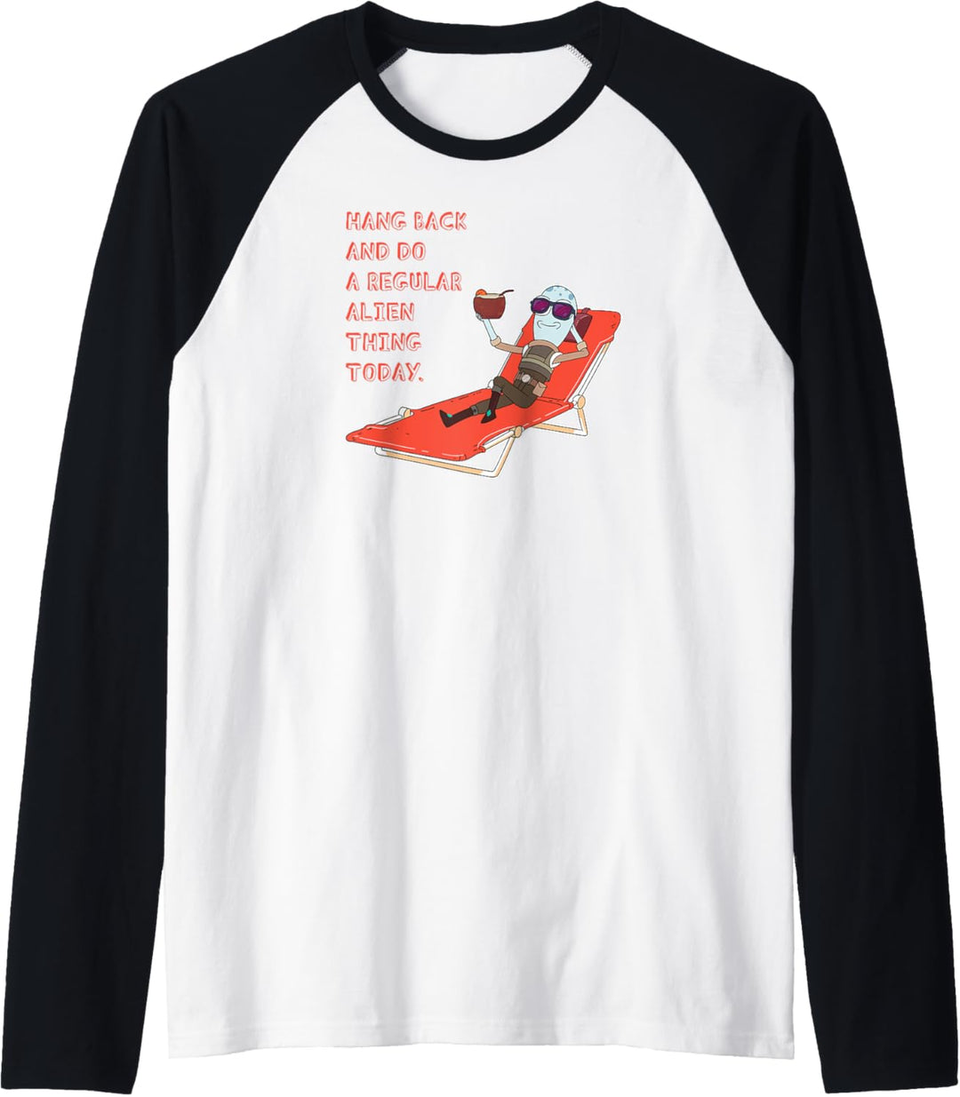 Solar Opposites Yumyulack Do a Regular Alien Thing Today Raglan