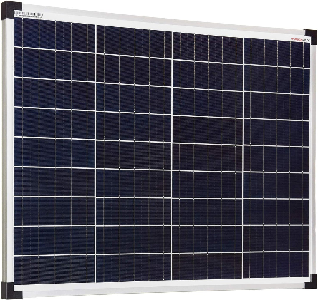 Enjoysolar Poly 30W 12V Polycrystalline Solar Panel Solar Module Photovoltaic Module Ideal for Motor
