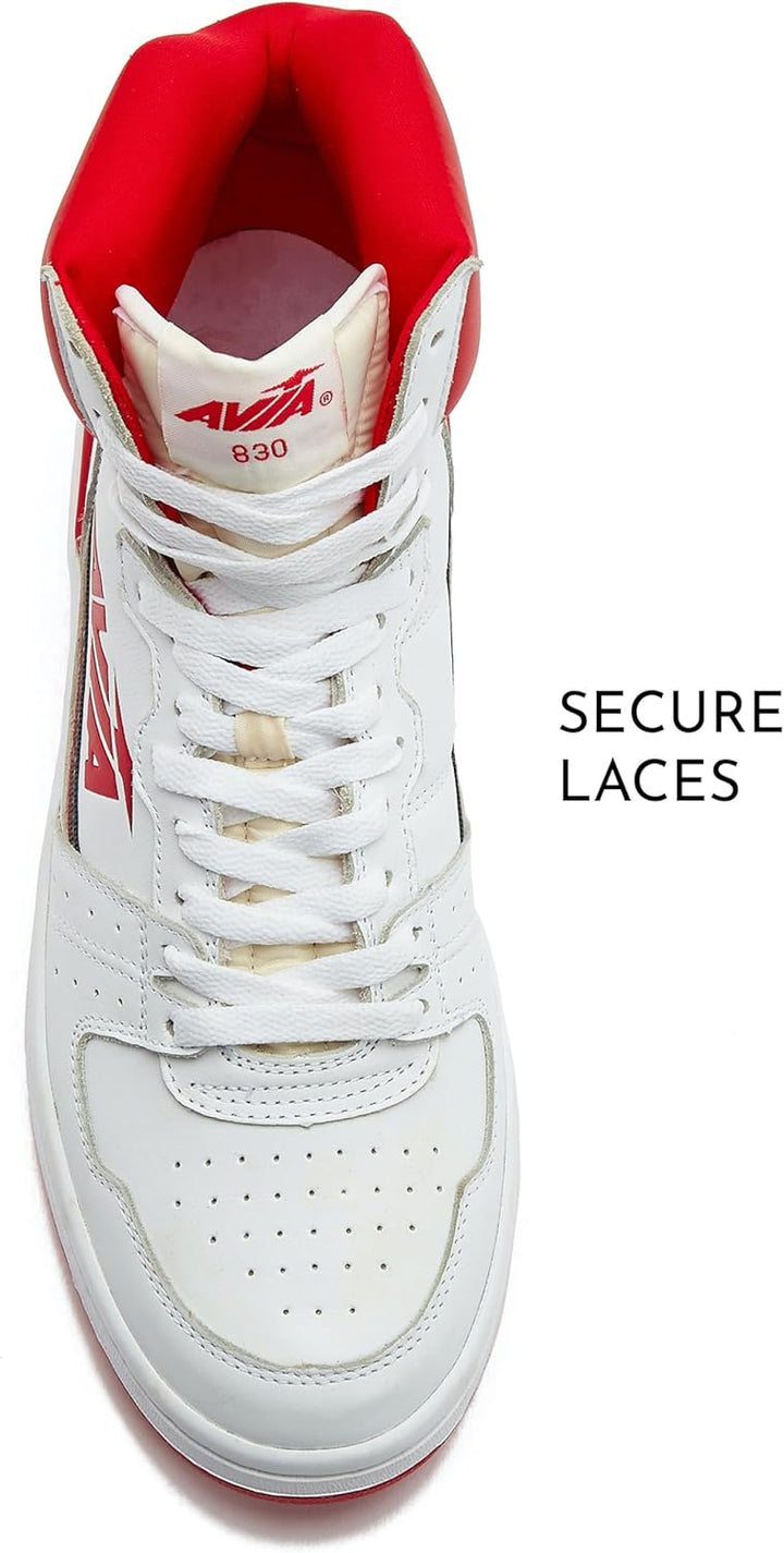 Avia 830 Basketballschuhe für Herren, Retro, High-Top-Sneaker, für drinnen oder draussen, Strasse od