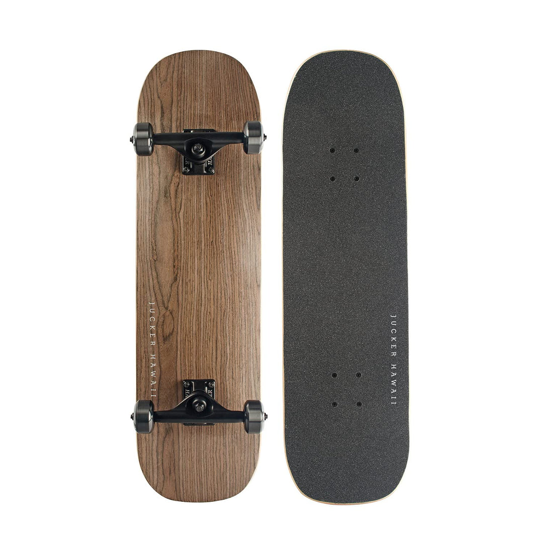JUCKER HAWAII Skateboard NUHA in 8.25 und 8.5 - Street & Cruiser Skateboards - Ahorn mit Walnussholz