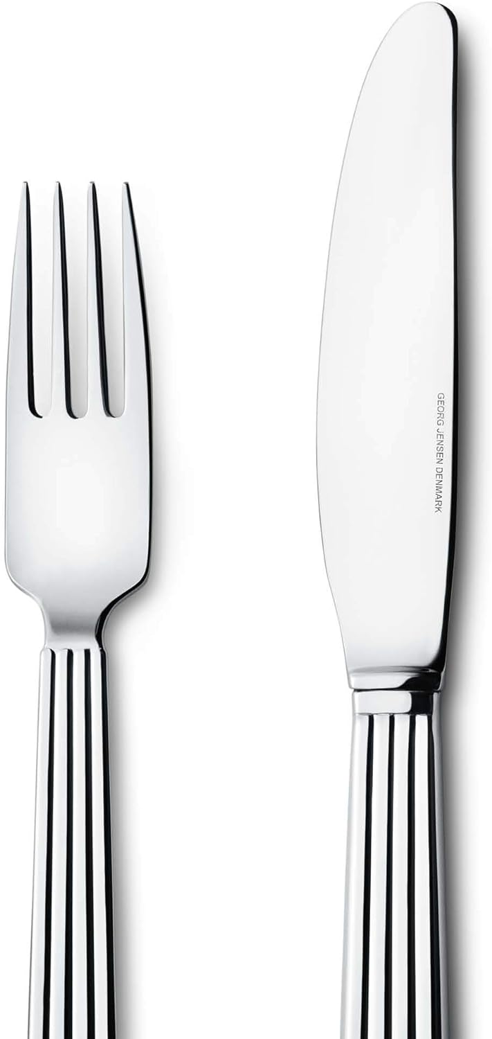 Georg Jensen GJ 108295 Besteck Set Spiegel, 16 Stück, Edelstahl, stainless steel, 8,19 x 19 x 26,2 c