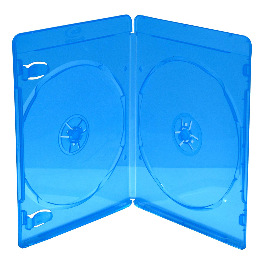MediaRange BOX39-2-50 BD-Leerhülle, 7 mm blau