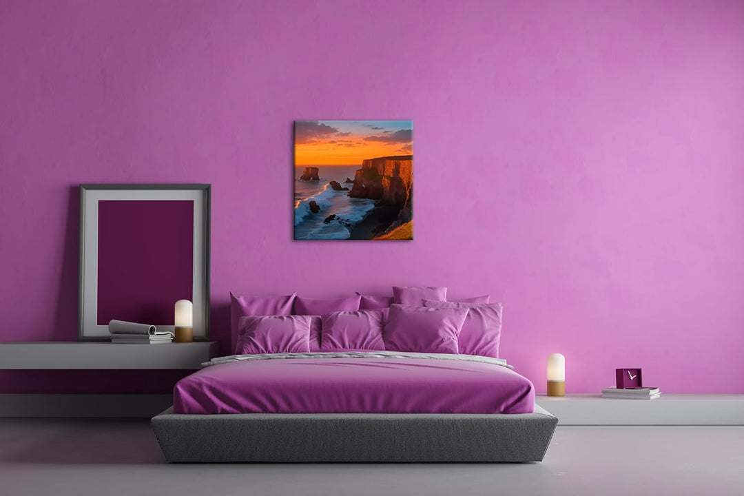 deyoli Zwölf Apostel in Australien Format: 60x60 cm als Leinwandbild, Motiv fertig gerahmt auf Echth