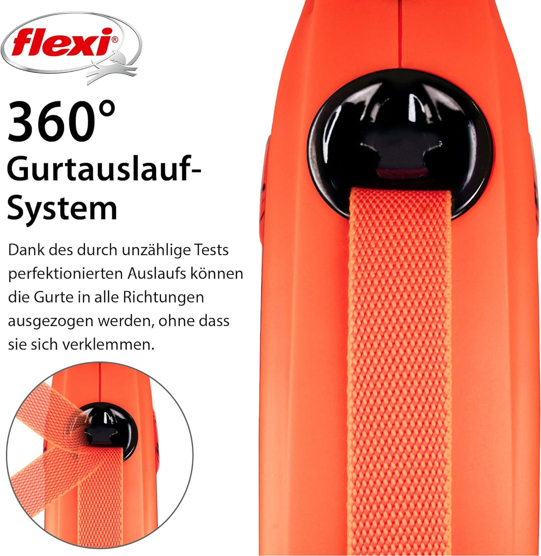 Flexi XT30T8-251-OR Leine Xtreme L Tape 8m orange Orange L, Orange L