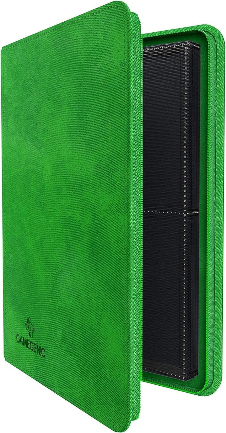 Gamegenic GGS31014ML Zip-Up Album (8-Pocket), Green Grün, Grün