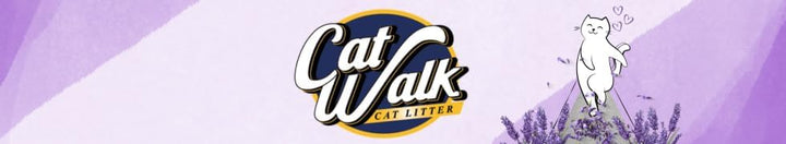 CatWalk Lavendel Katzenstreu | 10L - Einzelpack | 100% Bentonit, klumpend, Geruchskontrolle, Frische