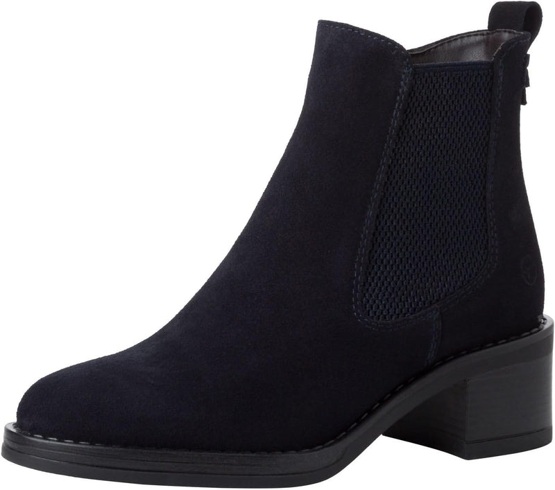 Tamaris Damen Klassische Stiefel, Frauen Stiefel,TOUCHit-Fussbett 39 EU Blau Navy, 39 EU Blau Navy