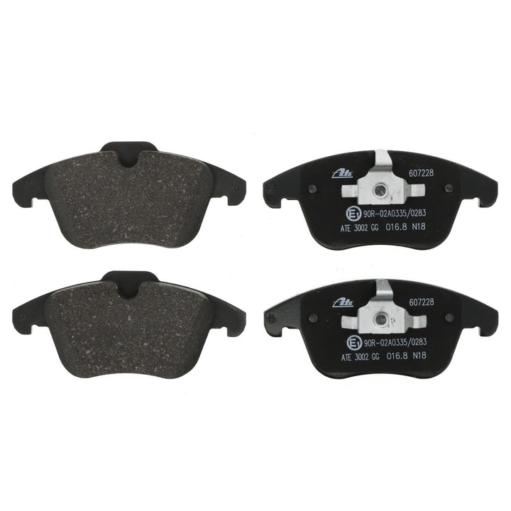 ATE Original Bremsbeläge - Belagsatz - für Scheibenbremse - 13.0460-7228.2 - ECE-R90 Strassenzulassu