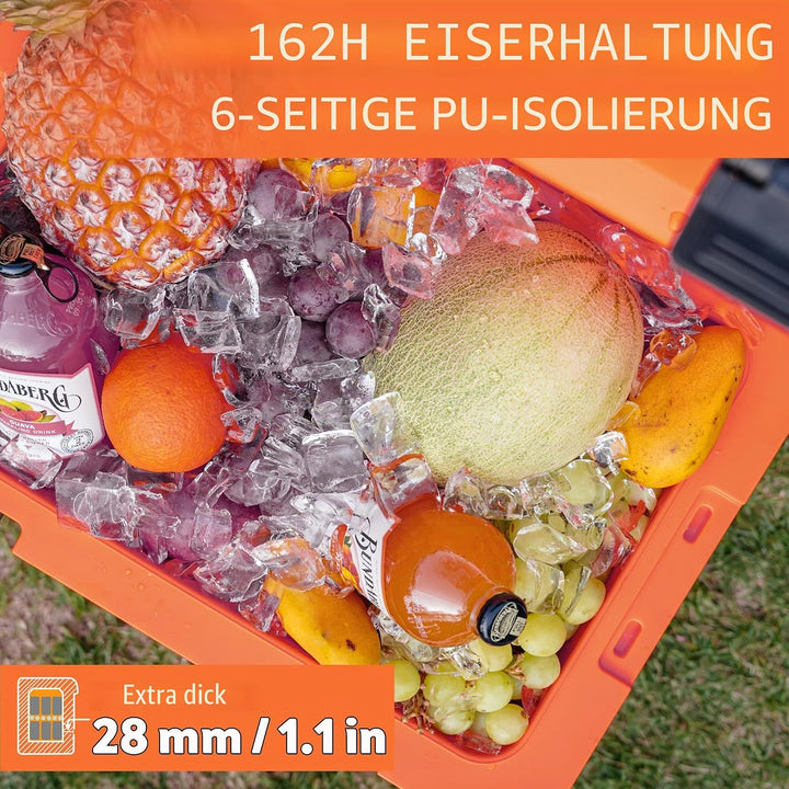 Naturehike Kühlbox 17 Liter/24 Liter/36 Liter Thermobox hochwertige PU Isolierbox 48 Std. Kühlleistu