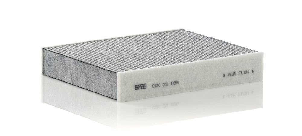 MANN-FILTER CUK 25 006 Innenraumfilter – Pollenfilter mit Aktivkohle – Für PKW