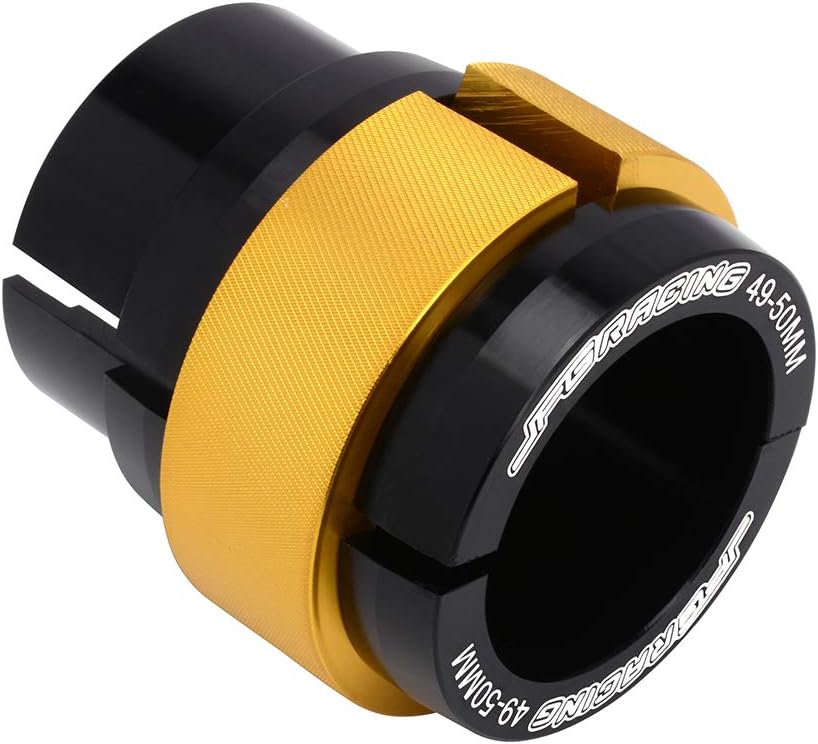 JFG RACING Gabelsimmeringeintreiber 49 mm - 50 mm,Universal Motorrad Werkzeug RM85 RM125 RM250 RMZ25