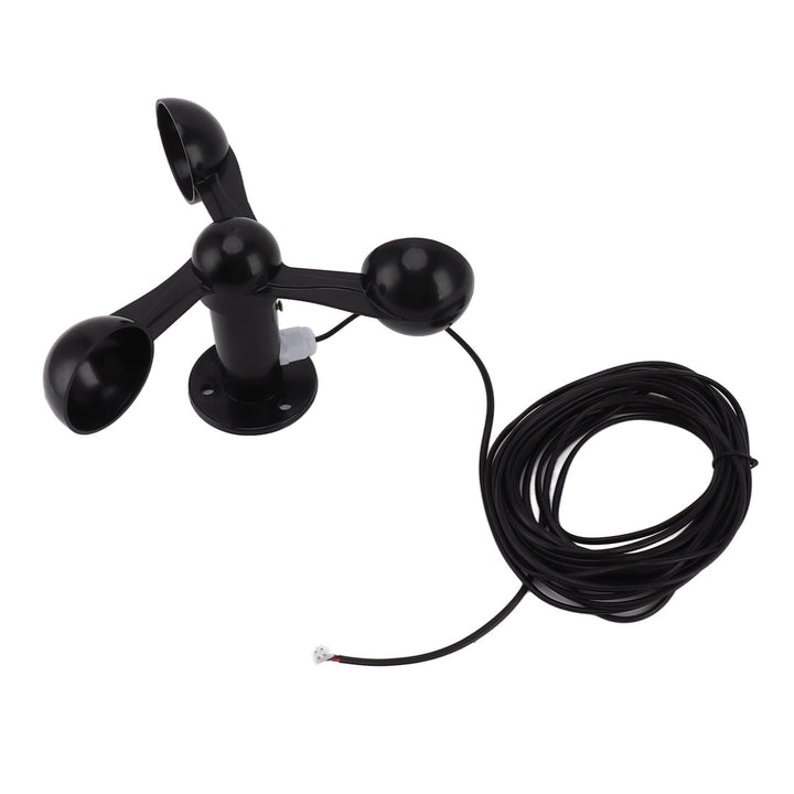 Haofy Präzisions-3-Tassen-Anemometer mit RS485-Ausgang für Wetterstation, Turmdrehkran – ABS-Materia
