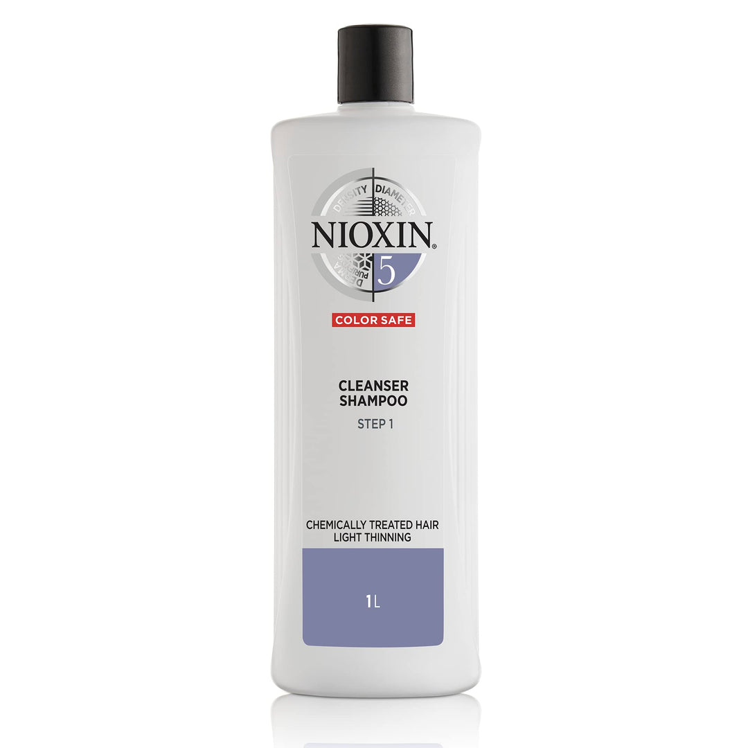 NIOXIN System 5 Haarpflege gegen Haarausfall für chemisch behandeltes, dezent dünner werdendes Haar