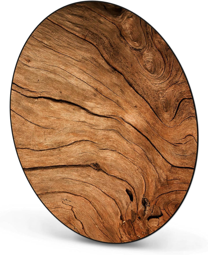 banjado® Magnettafel Ø 47cm schwarz/Magnetwand aus Metall/Magnetpinnwand als Memoboard Pinnwand Magn