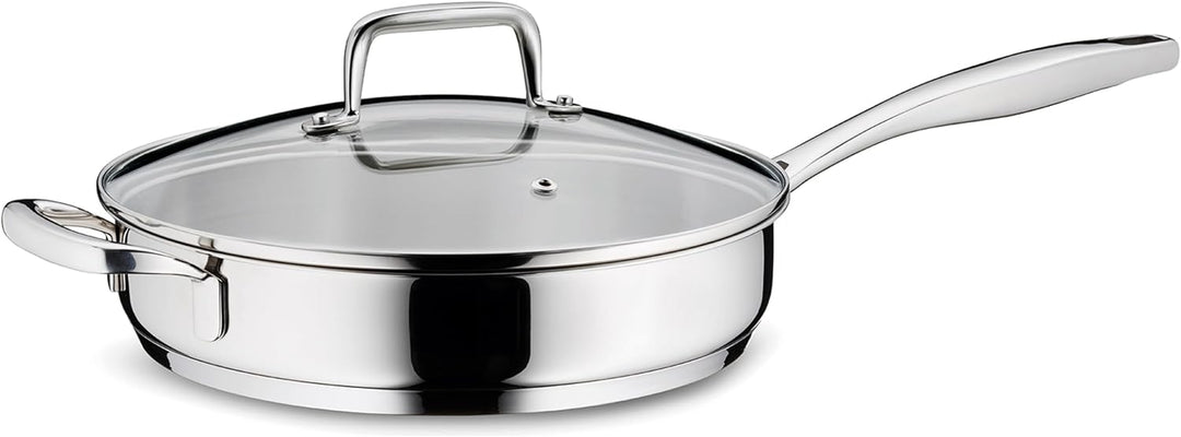 Kela 10185 Flavoria Schmorpfanne, 18/8 Stainless Steel, Rostfrei, Schmorpfanne